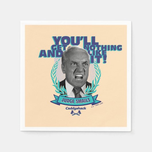 Caddyshack | Du wirst nichts bekommen und es mögen Serviette (Vorderseite)