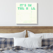 Caddyshack | Es ist im Loch Leinwanddruck (Insitu (Schlafzimmer))