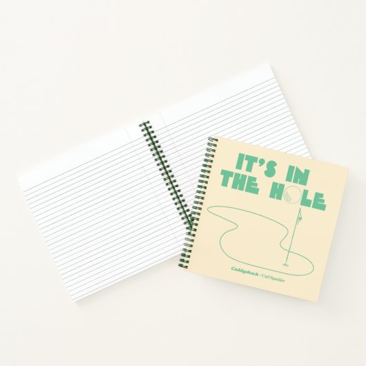 Caddyshack | Es ist im Loch Notizblock (Innenseite)