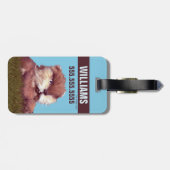 Caddyshack | Freeze, Gopher! Gepäckanhänger (Rückseite horizontal)