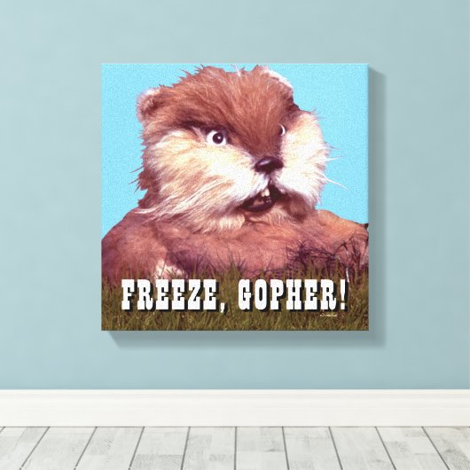 Caddyshack | Freeze, Gopher! Leinwanddruck (Insitu (Holzboden))