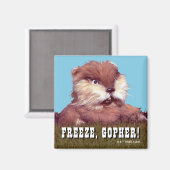Caddyshack | Freeze, Gopher! Magnet (Vorderseite/Rückseite)