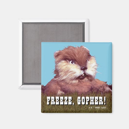 Caddyshack | Freeze, Gopher! Magnet (Vorderseite/Rückseite)