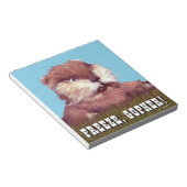 Caddyshack | Freeze, Gopher! Notizblock (angewinkelt)