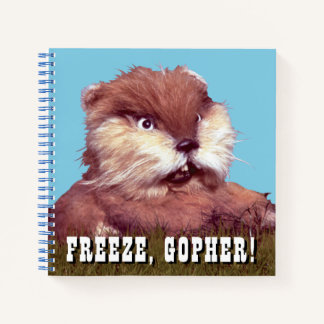 Caddyshack | Freeze, Gopher! Notizblock