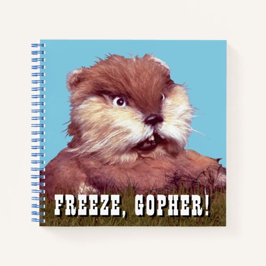 Caddyshack | Freeze, Gopher! Notizblock (Vorderseite)