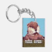 Caddyshack | Freeze, Gopher! Schlüsselanhänger (Vorderseite links)