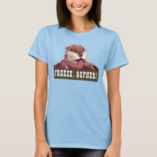 Caddyshack | Freeze, Gopher! T-Shirt (Vorderseite)