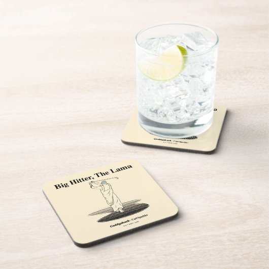 Caddyshack | Großer Hitter, der Lama Getränkeuntersetzer (Rechte Seite)