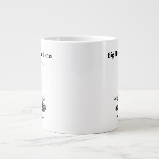 Caddyshack | Großer Hitter, der Lama Jumbo-Tasse (Vorderseite)
