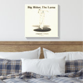 Caddyshack | Großer Hitter, der Lama Leinwanddruck (Insitu (Schlafzimmer))