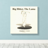 Caddyshack | Großer Hitter, der Lama Leinwanddruck (Insitu (Holzboden))