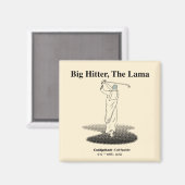 Caddyshack | Großer Hitter, der Lama Magnet (Vorderseite/Rückseite)