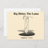 Caddyshack | Großer Hitter, der Lama Postkarte (Vorne/Hinten)