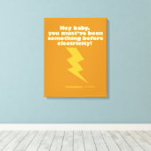 Caddyshack | Hey Baby, du musst etwas gewesen sein Leinwanddruck (Insitu (Holzboden))