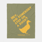 Caddyshack | Hey, ist jemand auf eine Ente getrete Fleecedecke (Vorderseite)