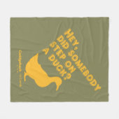 Caddyshack | Hey, ist jemand auf eine Ente getrete Fleecedecke (Vorderseite (Horizontal))