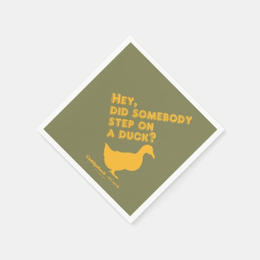 Caddyshack | Hey, ist jemand auf eine Ente getrete Serviette (Ecke)