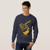Caddyshack | Hey, ist jemand auf eine Ente getrete Sweatshirt (Vorne ganz)