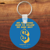 Caddyshack | Hey, willst du 14 Dollar für den hart Schlüsselanhänger (Vorderseite)