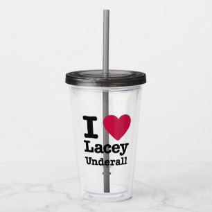 Caddyshack I Liebe Lacey Underall Acryltrinkbecher