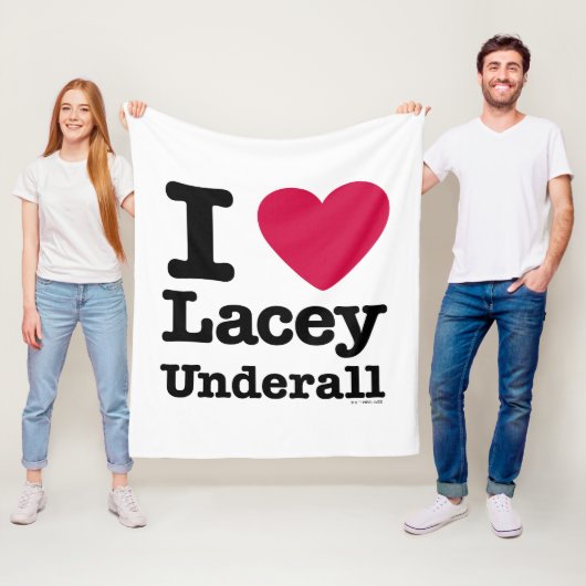 Caddyshack | I Liebe Lacey Underall Fleecedecke (Beispiel)