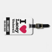 Caddyshack | I Liebe Lacey Underall Gepäckanhänger (Vorderseite horizontal)