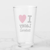 Caddyshack | I Liebe Lacey Underall Glas (Rückseite)