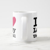 Caddyshack | I Liebe Lacey Underall Jumbo-Tasse (Rückseite)