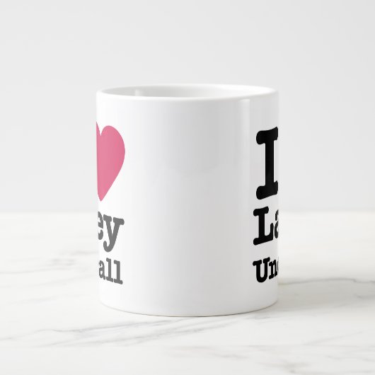 Caddyshack | I Liebe Lacey Underall Jumbo-Tasse (Vorderseite)