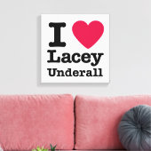 Caddyshack | I Liebe Lacey Underall Leinwanddruck (Insitu (Wohnzimmer))