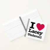 Caddyshack | I Liebe Lacey Underall Notizblock (Innenseite)