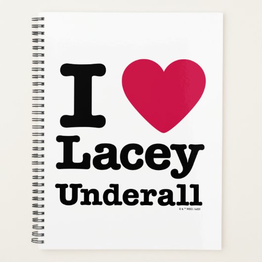 Caddyshack | I Liebe Lacey Underall Planer (Vorderseite)