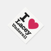 Caddyshack | I Liebe Lacey Underall Serviette (Ecke)