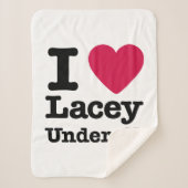 Caddyshack | I Liebe Lacey Underall Sherpadecke (Vorderseite)