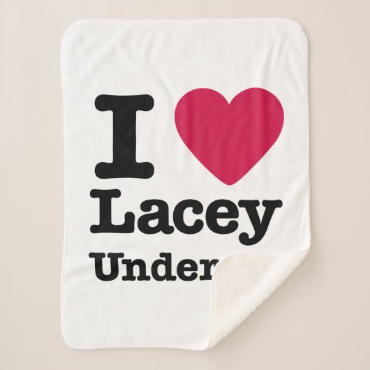 Caddyshack | I Liebe Lacey Underall Sherpadecke (Vorderseite)