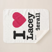 Caddyshack | I Liebe Lacey Underall Sherpadecke (Vorderseite (Horizontal))