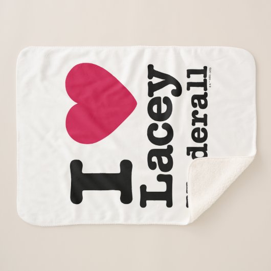 Caddyshack | I Liebe Lacey Underall Sherpadecke (Vorderseite (Horizontal))