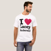 Caddyshack | I Liebe Lacey Underall T-Shirt (Vorne ganz)