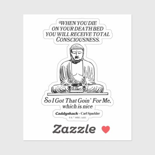 Caddyshack ich Got, dass für mich Aufkleber (Blatt)