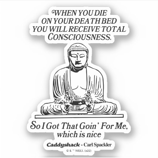 Caddyshack ich Got, dass für mich Aufkleber (Vorderseite)