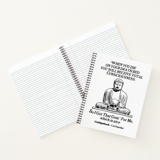 Caddyshack ich Got, dass für mich Notizblock (Innenseite)