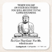 Caddyshack ich Got, dass für mich Rechteckiger Pappuntersetzer (Vorderseite)