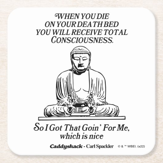 Caddyshack ich Got, dass für mich Rechteckiger Pappuntersetzer (Vorderseite)