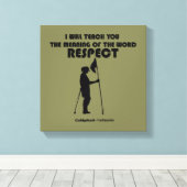 Caddyshack | Ich werde Ihnen die Bedeutung des W b Leinwanddruck (Insitu (Holzboden))