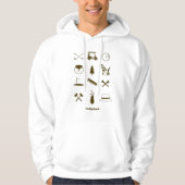 Caddyshack-Icons Hoodie (Vorderseite)