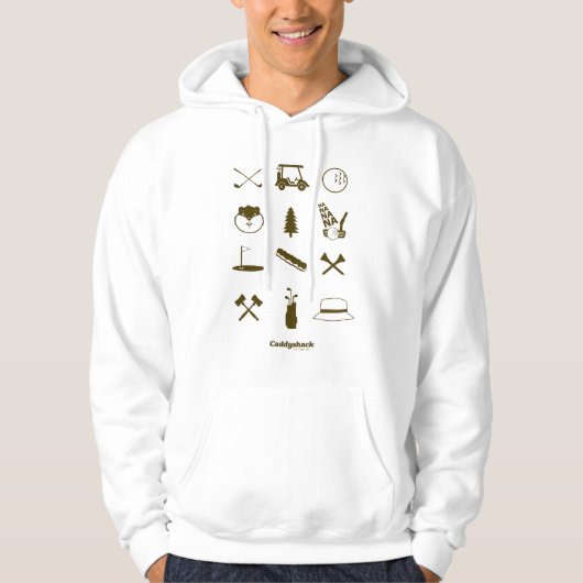 Caddyshack-Icons Hoodie (Vorderseite)