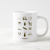 Caddyshack-Icons Jumbo-Tasse (Rechts)