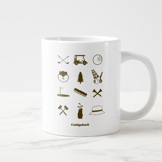 Caddyshack-Icons Jumbo-Tasse (Rechts)
