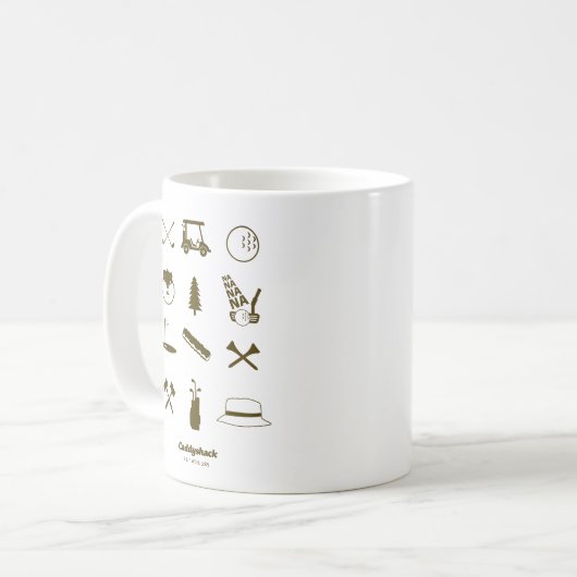 Caddyshack-Icons Kaffeetasse (Vorderseite Links)